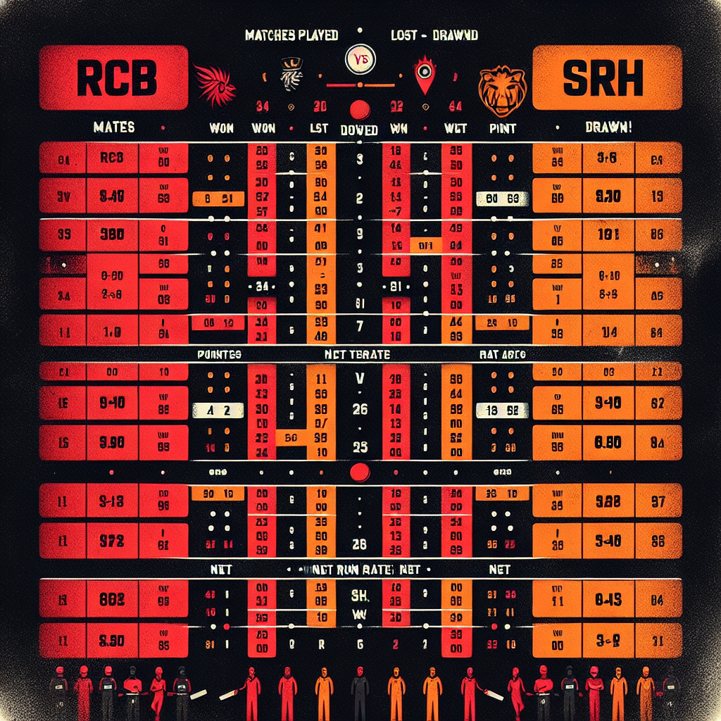 rcb vs srh points table