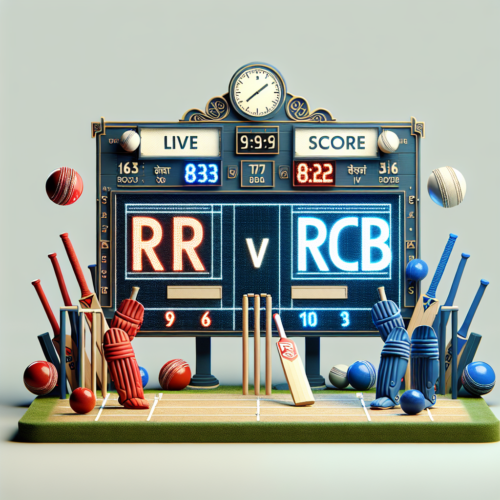Live score rr vs rcb